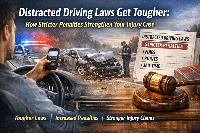 Distracted Driving Laws Get Tougher