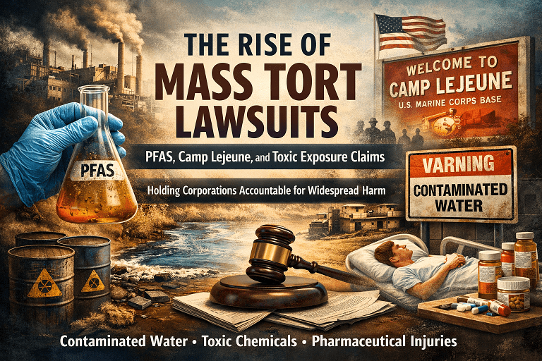 The Rise of Mass Tort Lawsuits