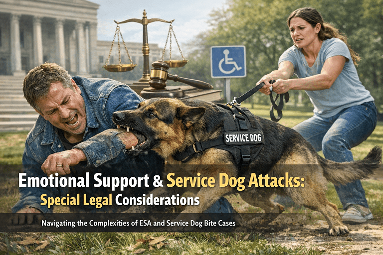 Emotional Support and Service Dog Attacks
