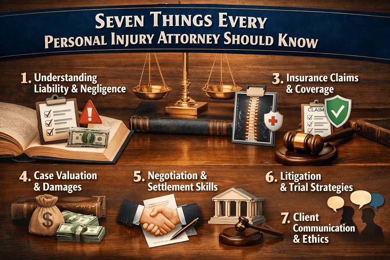 Seven Things Every Personal Injury Attorney Should Know