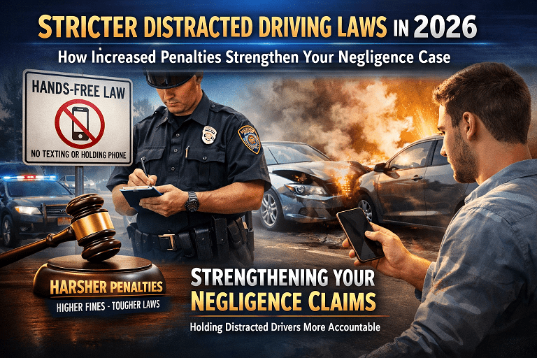 Stricter Distracted Driving Laws 2026