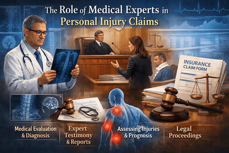 The Role of Medical Experts in Personal Injury Claims