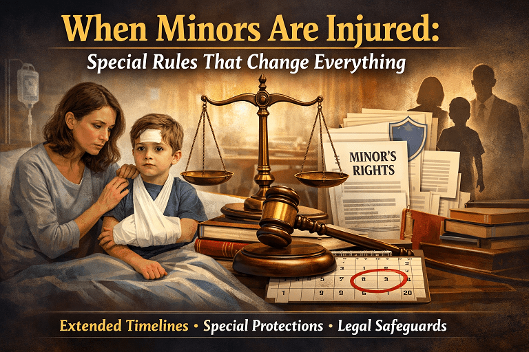 When Minors Are Injured